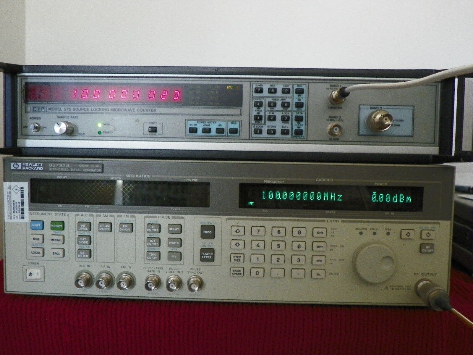 EIP 575 Microwave Frequency Counter EIP 575 Microwave Frequency Counter